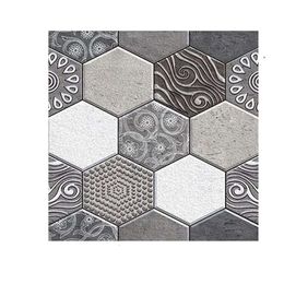 Hexagone pour autocollants carreaux géométriques de salle de bain cuisine papier peint étanche étanche auto-adhésive sticker mural décor de la maison intérieure 300x300 mm