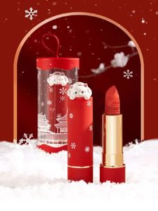 Hexi Verboden Stad Make-up Kat Lipstick Womens Hydraterende Fluwelen Vintage Langdurige Witte Verjaardagscadeau 231225