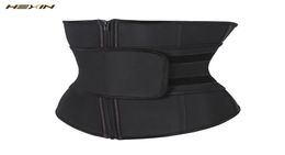 Hexine ceinture abdominale haute compression zipper plus taille taille tartex Cincher corset sous-culte des fajas