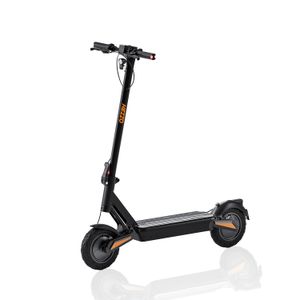 HEZZO F5 Escooter de doble motor 1200W 48V 10 pulgadas Scooter todoterreno portátil 18Ah Velocidad máxima 28Mph Frenos de disco con amortiguador dual Patinete plegable Envío gratis