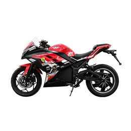 Hezzo M5 Electric Motorcycle gratis verzending EEC gecertificeerd 72V 50AH 5000W High-Speed Racing Lithium Battery