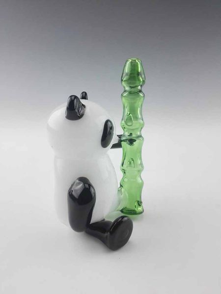 hfcjjkkj verre somking pipes Panda Pyrex verre borosilicate pipe prix usine gros verre bong Livraison gratuite