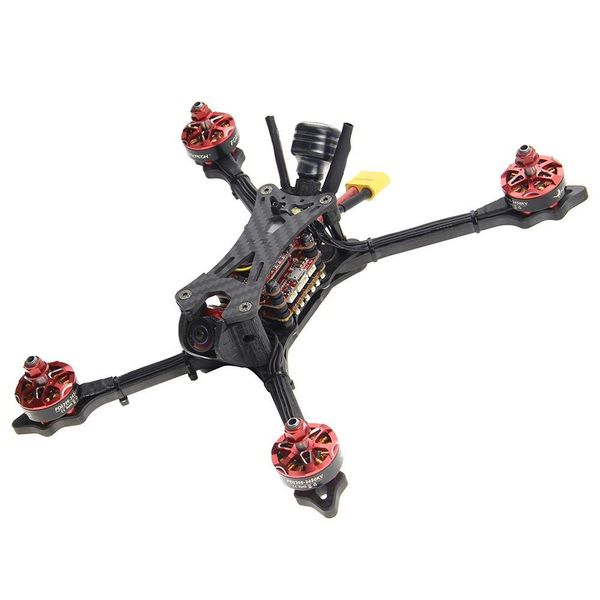 HGLRC Wind5 233mm 5 pulgadas 6S FPV Racing RC Drone F7 OSD 60A BLHeli_32 ESC con cámara Caddx Ratel PNP - Sin receptor