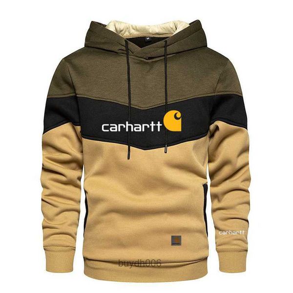 HH2H 2023 Autumn Winter Winter Fashion Hoodies North American High Street Brand Carharthodie New Sweater Coat