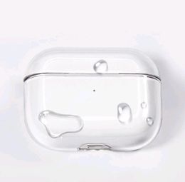 Pour Airpods Pro accessoires pour écouteurs housse de protection Apple Airpods 3 casque Bluetooth Transparent PC coque rigide protecteur Transparent