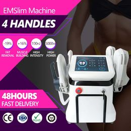 Hallo EMS 4 handgrepen spierstimulator emslim Slimming machine fitness benodigdheden gratis verzending