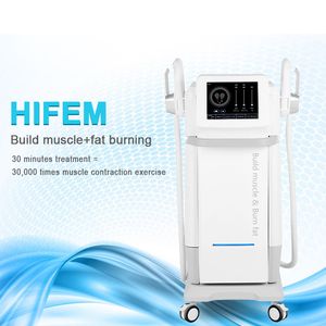 Hi-EMT Lichaam Afslanken Machine Tesla Gewichtsverlies Hoogfrequente Elektromagnetische Sterke Sculpt Sculpting Bulid Muscle Fat Burning Shaping Ems Muscle Stimuleer