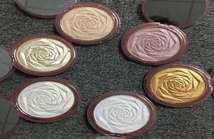 Salut qualité roses Glow Powder 6 couleurs diamant bronze corps surligneur poudre visage maquillage éclaircissant mettant en évidence la poudre pressée 1627132