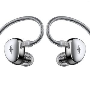 Hi-res in de hoofdtelefoon van de oormonitor met afneembare kabel dynamische driver IEM oortelefoon hifi stereo bedrade oordopjes