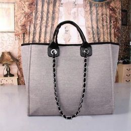 Hola Venta Alta calidad nuevo diseñador de lujo mujeres bolsos de hombro bolso de lona de cuero famoso Bolsos con cordón Bolso cruzado Bolsos de playa