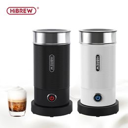 HiBREW Melkopschuimer Opschuimer Chocolademixer Koude Latte Cappuccino volautomatische Melkverwarmer Cool Touch M1A 240226