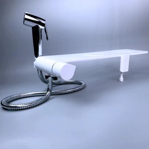 Hicheon handheld bidet toiletstoelbevestiging bidet voor toiletdeksel met spuitbidet spuit pistool moslim shattaf Japanse dekking