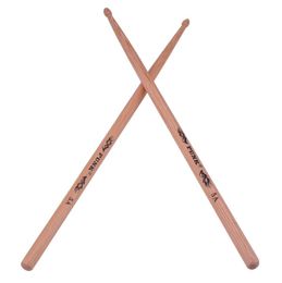 Hickory Wood Drumsticks 5A Drum Stick Wood Tip Drumstick voor drummer4721061