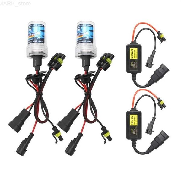 Kits de xenón para automóvil HID H1 H3 H7 H11 9005 9006 Kit de faros para automóvil con bombilla de xenón HID 35W 55W 4300K 6000K 8000K 12000K 12V Faro de xenón automático con balasto L231228L231228