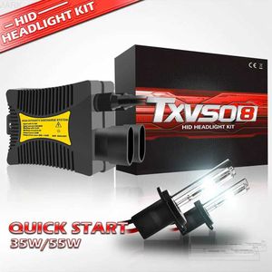 Kits de xenón para coche HID TXVSO8 Universal Xenon H7 55W 12V Bombillas para faros delanteros de coche Kit HID H1 H3 H4 H8 H9 H11 H13 H27 9004 9005 HB3 9006 9012 5202 Lámparas 2020 LF LF