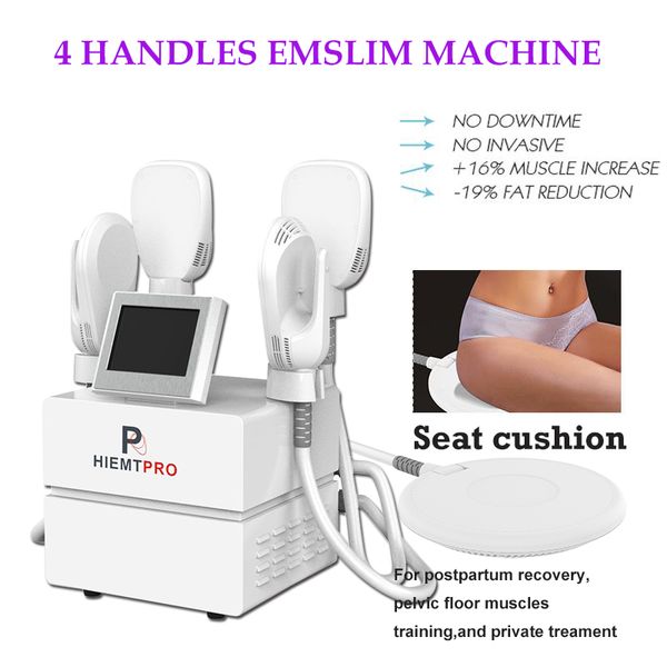 HIEMT Body Contouting Adelgazante EMSlim Máquina Estimulador muscular Fuerza muscular y dispositivo para dar forma a las piernas