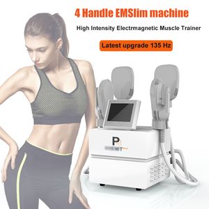 4 Manijas EMT Máquina Cuerpo Adelgazamiento Depilación Emslim Fallo Electromagnético Estimulación Muscular Músculo Dispositivo Slim Beauty