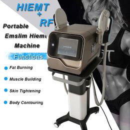 HIEMT Machine RF EMS minceur Machines élimination des graisses perte de poids levage des fesses tonification des fesses EMslim bâtiment musculaire équipement minceur 2 poignées