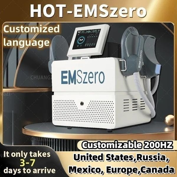 HIEMT MAX EMSzero electromagnético NEO RF máquina de elevación de glúteos EMS + EMT Estimulador muscular masaje moldeador corporal