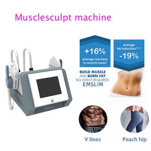 HIEMT minceur emslim corps sculpter équipement de construction musculaire tesla remodelage du corps ems machine de levage des fesses 2 poignées