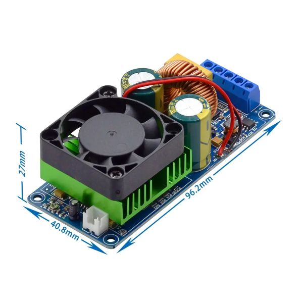 HIFI Power IRS2092 500W Mono Channel Digital Power Amplificateur Board Clom Class D Board d'amplificateur d'alimentation d'alimentation i3-007