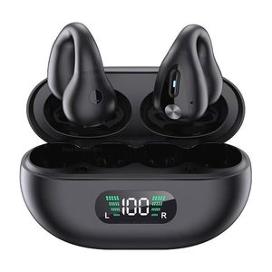 Oreillettes sonores HIFI TWS, écouteurs sans fil Bluetooth 5.3, casque stéréo de sport, crochet d'oreille étanche avec micro, affichage de la puissance de la batterie, pour Samsung Iphone
