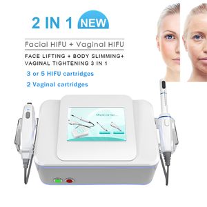 HIFU machine 3 en 1 lifting du visage traitement de serrage vaginal utilisation spa dispositif médical anti-âge éliminer les rides resserrer le vagin