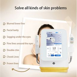 Hifu-machine Coole, pijnloze echografie Hifu-gezichts- en lichaamsmachine met 2 handgrepen