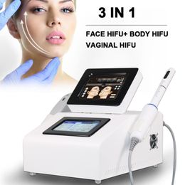 HIFU Vaginal serrer la machine à ultrasons Vagin Vagin Rajeunatoire Face Machines de serrage cutanée Corps Slimming for Salon6168361