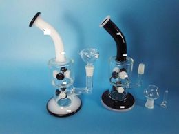 Hoog: 25cm Bongs Glas Water Bong Sale Online Headshop Glas Roken Waterleidingen Percolator Bong Beker Bong Goedkoop