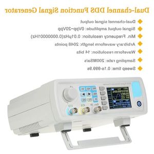 Oscilloscopes numériques à double canal de haute précision Générateur de signaux de fonction DDS Générateurs de signaux d'impulsion de forme d'onde arbitraire Fréquence avec Bweu