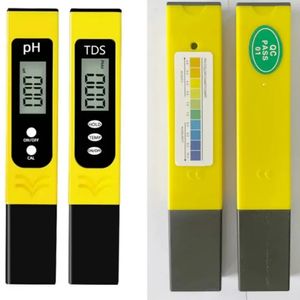 Hoge nauwkeurigheid TDS PH -meter Digitale waterkwaliteitstester voor waterzuiverheid PPM Filter Hydroponic voor aquariumpoolwatermonitor