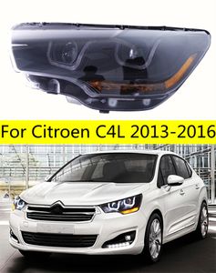 Feux de route pour citroën C4L 20 13-20 16 LED, clignotant, phare antibrouillard