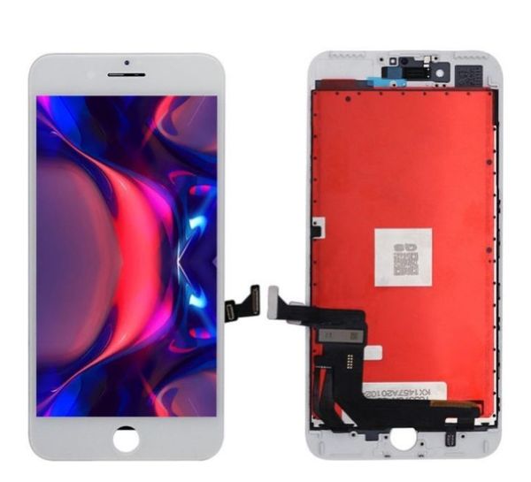 Écran LCD à panneaux haute luminosité pour iPhone 5S 6 6S 7 8 PLUS X XR XS Max Grade A + Réparation de remplacement de l'assemblage du numériseur tactile 100% testé sans pixels morts
