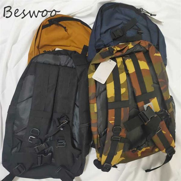 Mochilas de alta capacidad para hombre y mujer, bolso escolar estilo Carhart de mano de obra a la moda, bolso para monopatín de camuflaje fresco, bolso para portátil 21102307t