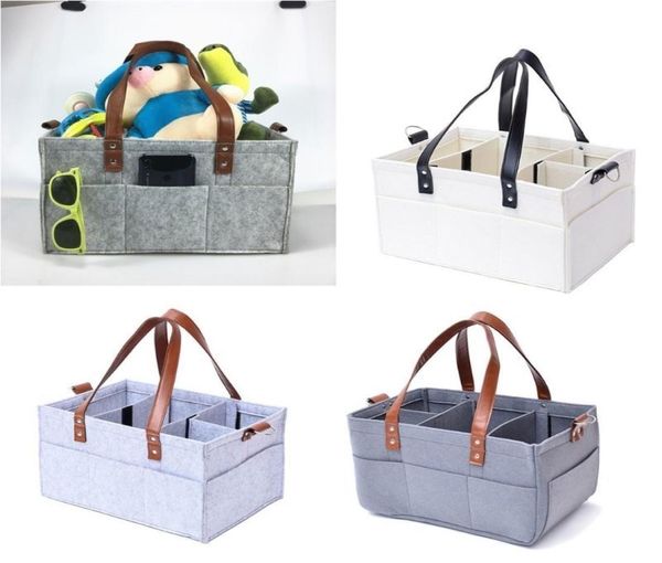 Haute capacité de stockage en couches Nappy Caddy organisateur bébé boîte de rangement Portable voiture organisateur nouveau-né essentiels bébé maman sac 20111777805