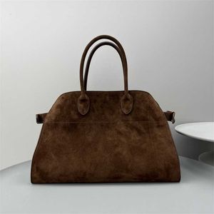 Wallte handtasontwerper met hoge capaciteit De rij luxe cowhide mode pendeldas dames suède tassen lcu margaux15 soft