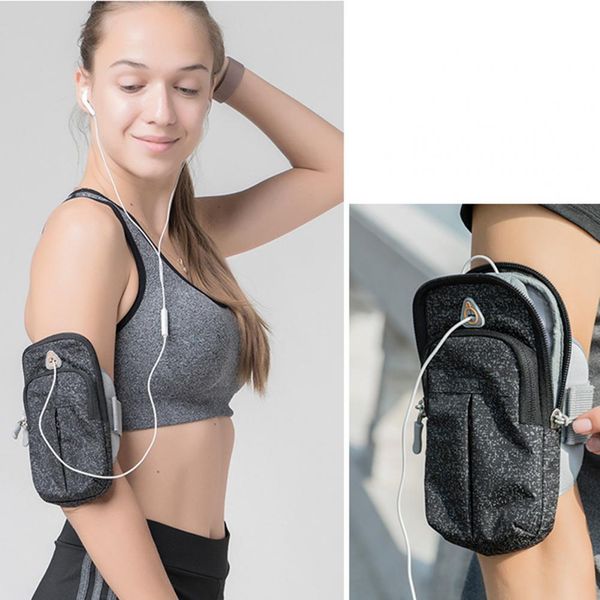 Sac de poignet haut capacité respirant en forme de zip en flocute de canne de randonnée de ruisseau