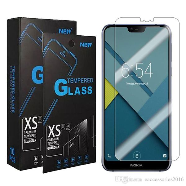 Protecteurs d'écran en verre trempé transparent sans bulles pour Samsung Moto G Power 2022 G Stylus iPhone 14 Pro Max