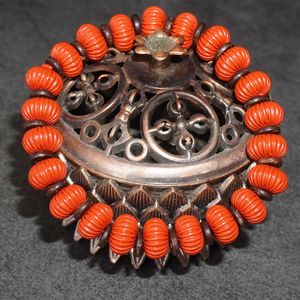 Bracelet à motif de lanterne à haute teneur, motif de citrouille, accessoires pour les mains des femmes, bijoux rouges bemingniens, bracelets hipanema