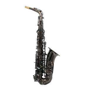 Saxophone alto nickelé noir très économique