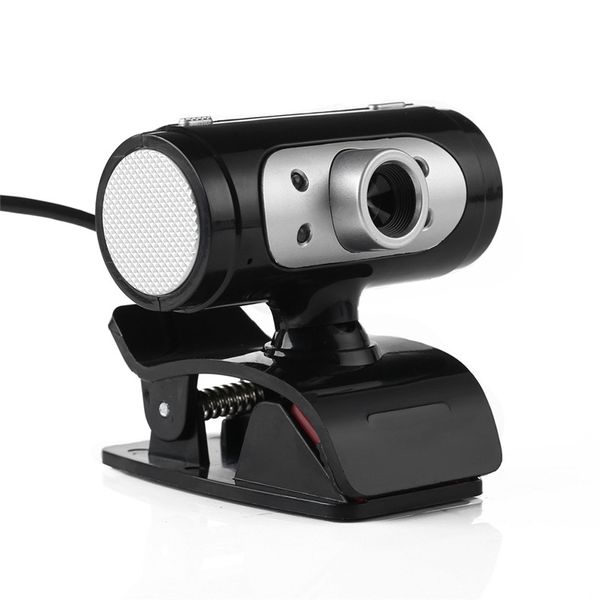 Alta definición 1280*720 720p Pixel 4 LED HD Webcams Cámara web con luces nocturnas para computadora de alta calidad