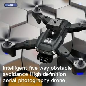 Drone haute définition pour débutants : deux caméras, télécommande longue portée, photos activées par les gestes, évitement intelligent des obstacles