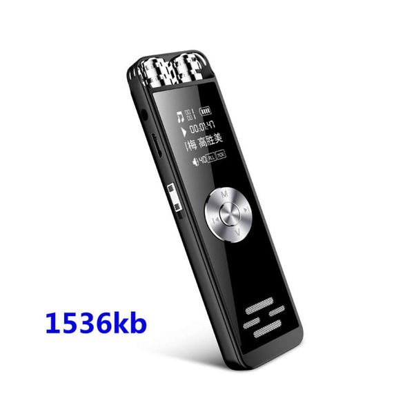 Réduction du bruit haute définition Mp3 Player Student Class Walkman Business Recording Pen