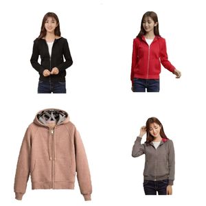 High Designers Quality Quality Womens Sweates Vestes Pull avec des femmes à glissière Sweat à capuche Sweat-shirt Tops Printemps Autumn et Winter Coton Top Size S-XXL