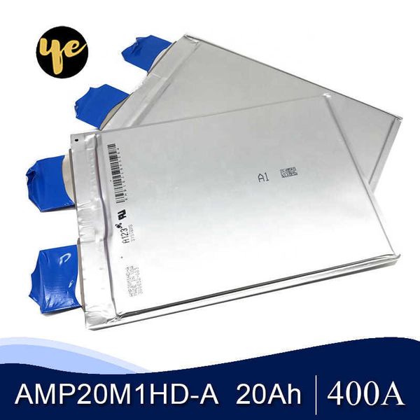 Batería Lifepo4 de alto drenaje, 20Ah, AMP20M1HD-A, 3,2 v, 20C, celda prismática de iones de litio para bricolaje, paquete de batería de 12V, 24V, 36V y 48V