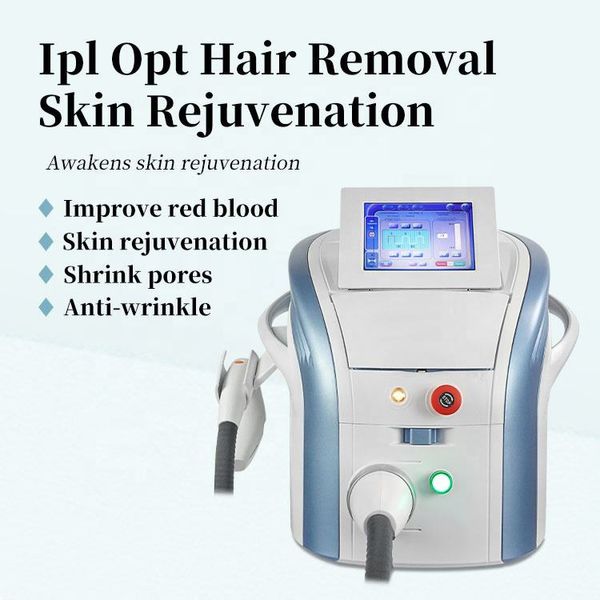 Machine d'épilation au laser IPL haute durabilité OPT Épilation sans douleur Lifting du visage Anti-âge Logo de salon de beauté personnalisable pour le commerce