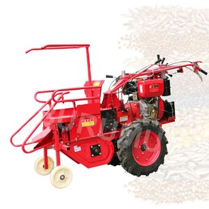 Hoog efficiëntie en laag verliessnelheid benzine dieselmotor Mini Corn Harvester Mini Harvester