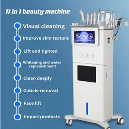 High Efficiency Deep Cleaning Face Skin Care Machine Hydra Dermabrasion Facial Machine 11 In 1 Face Beauty Equipment
