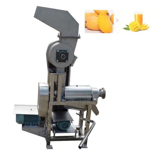 Haute efficace 500 kg / h Machine de concassage et de jus de fruits Juice ananas Juicer kiwifruits Extracteur Juice Maker